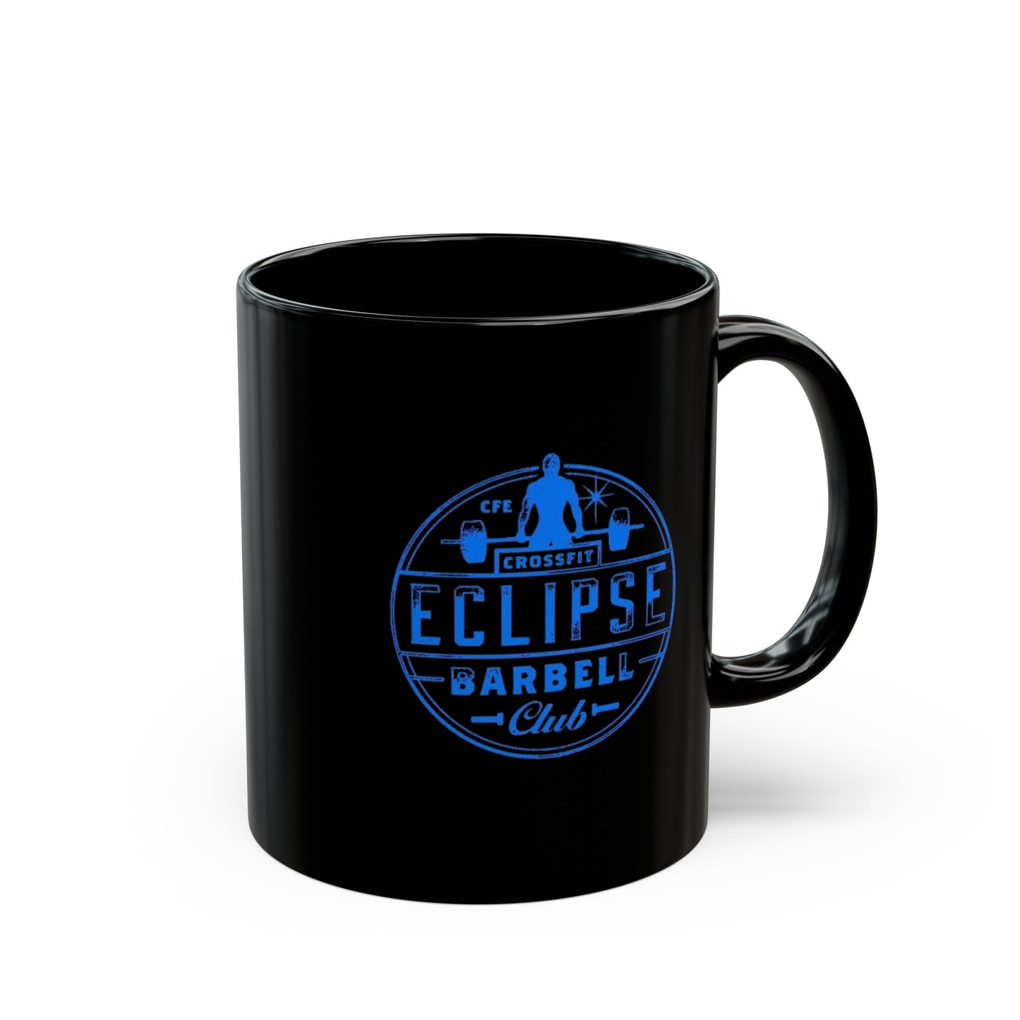 Eclipse Barbell Club Black Mugs (11oz, 15oz)