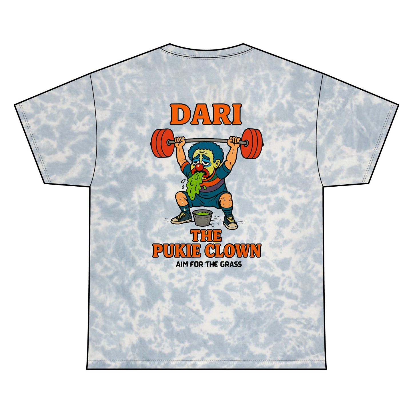 Dari the Pukie Clown Tie Dye Tee