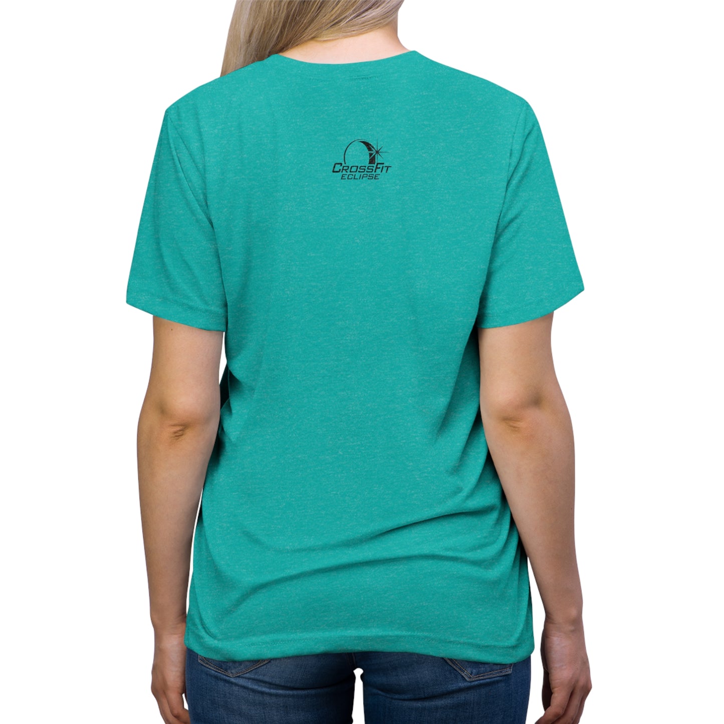 Not today Satan Unisex Triblend Tee