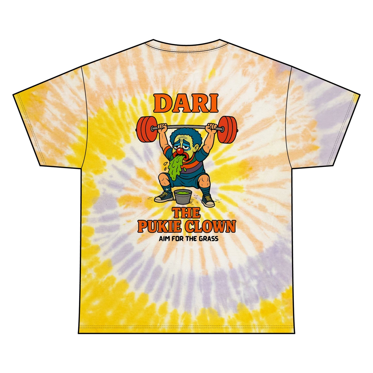 Dari the Pukie Clown Tie Dye Tee