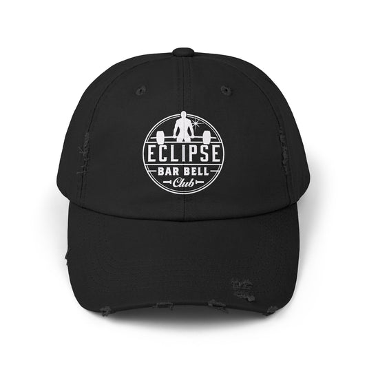 Eclipse Barbell Club Unisex Distressed Cap