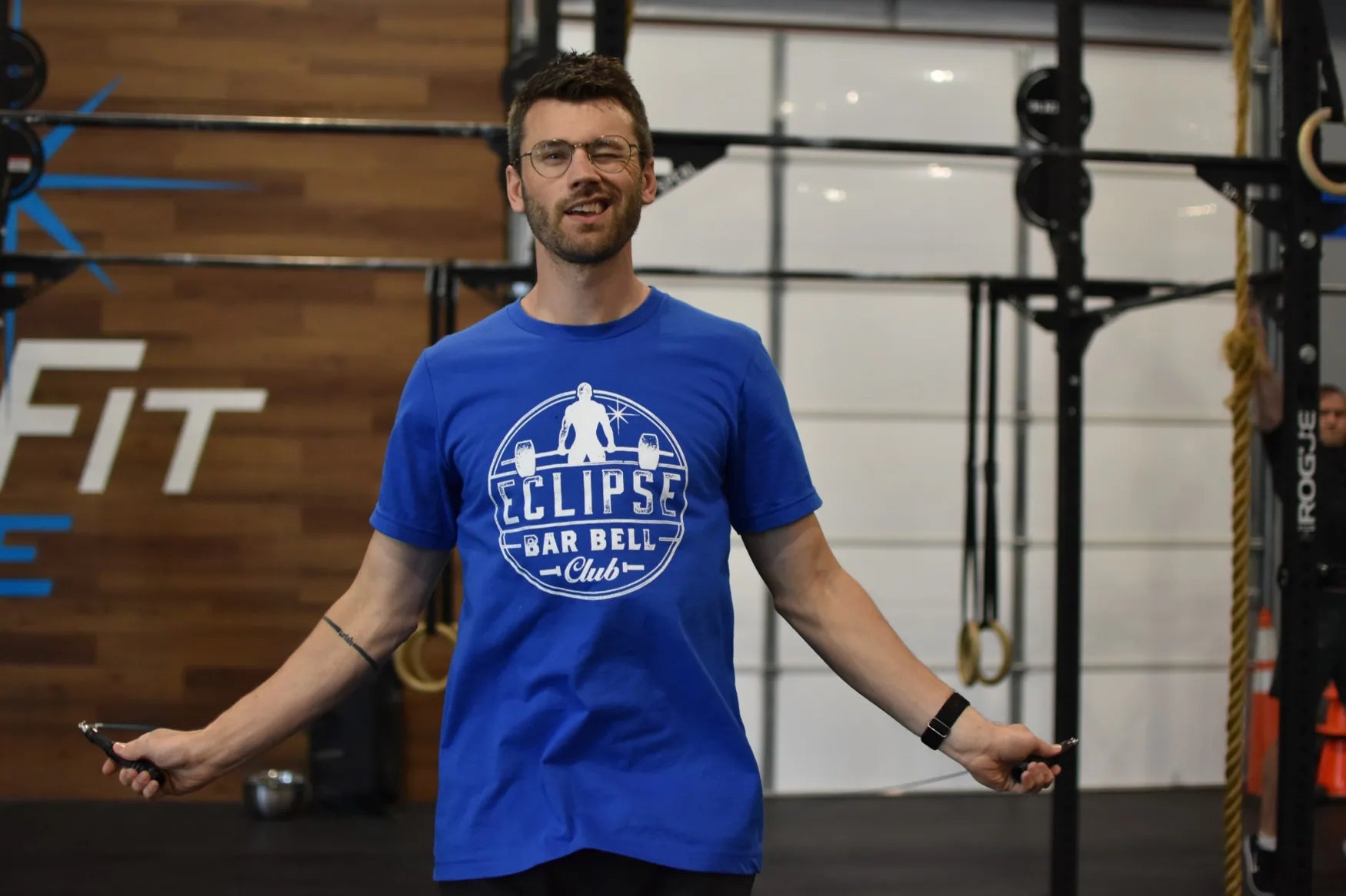 CrossFit Eclipse member wearing apparel