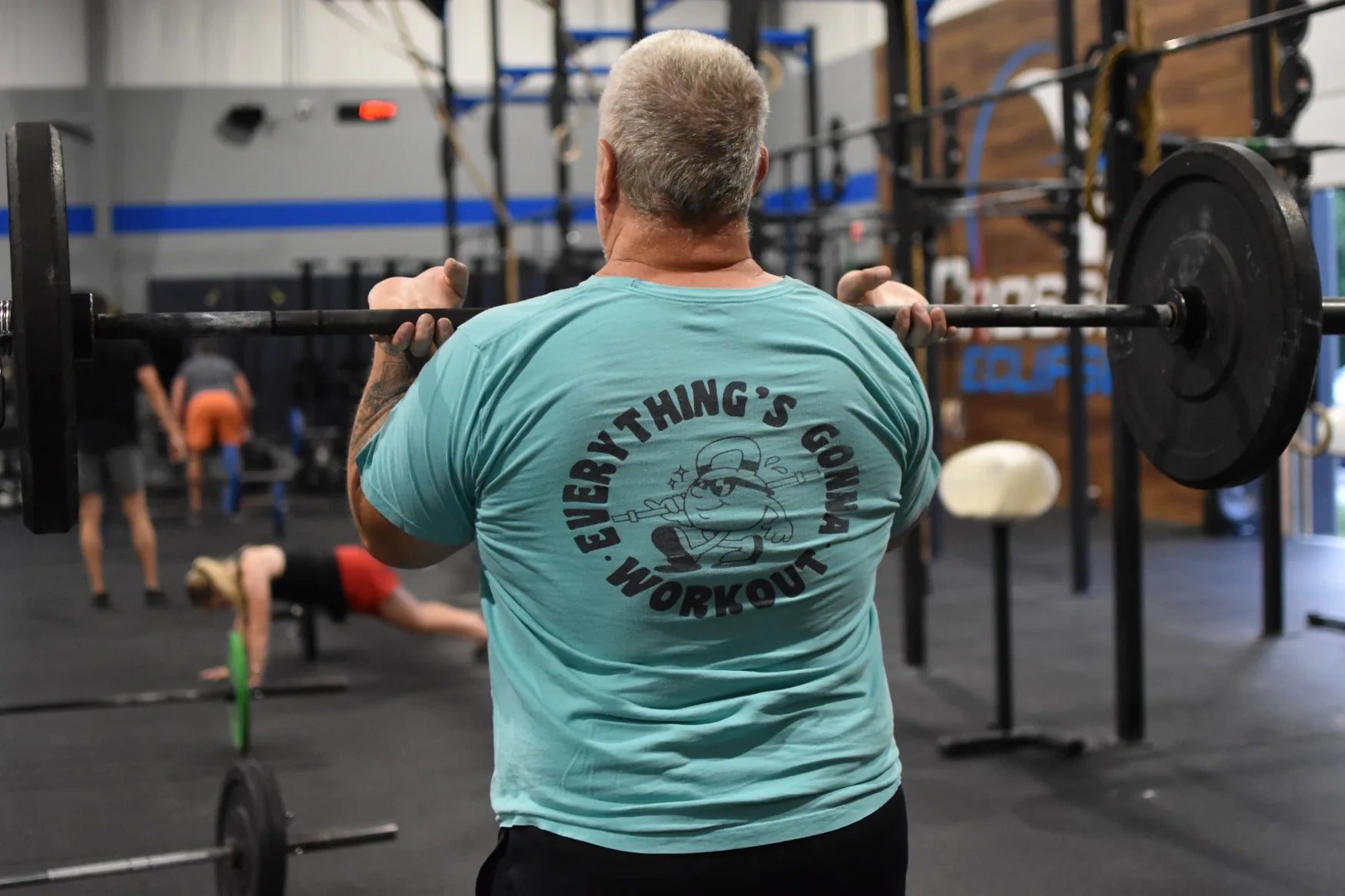 CrossFit Eclipse member wearing apparel