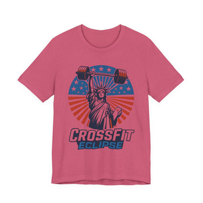 Liberty CrossFit Tee - Fitness Shirt, Gym Apparel, Sportswear, Motivational Clothing, Gift for Athletes