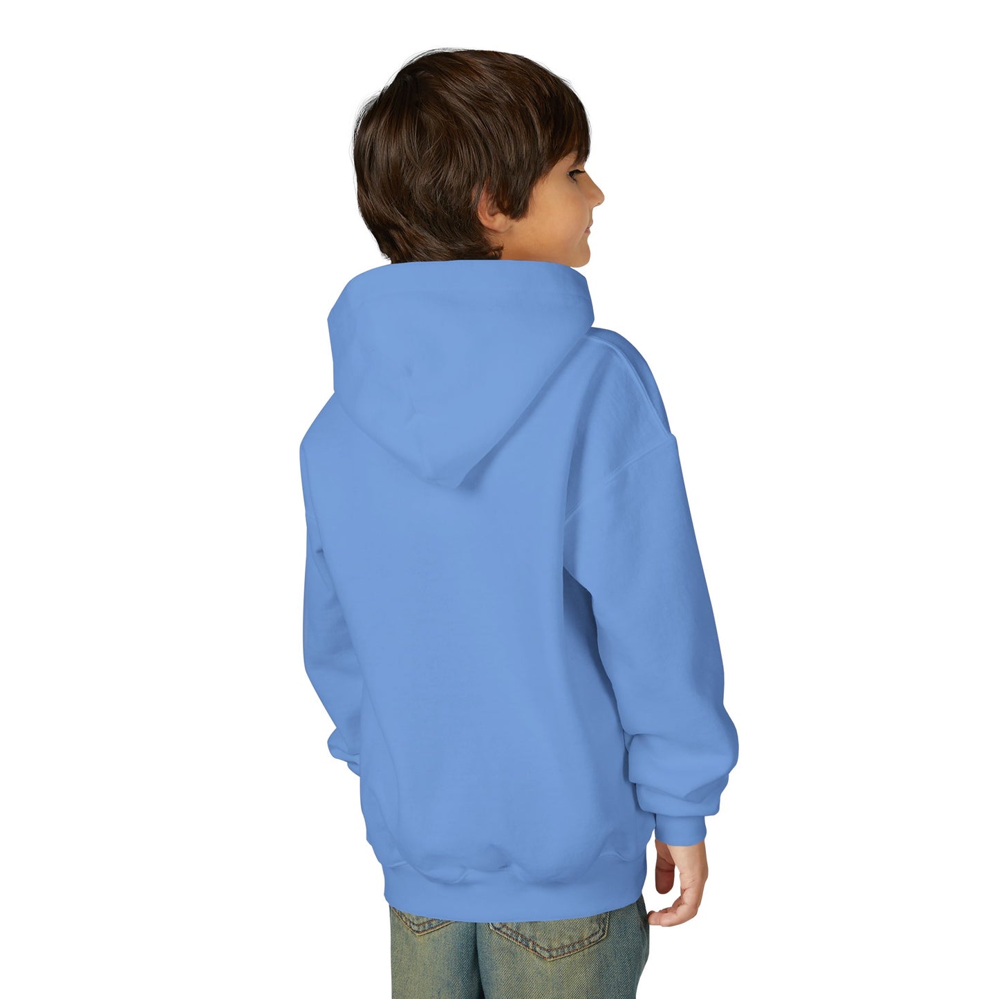 Smiley Face Youth Heavy Blend Hooded Sweatshirt