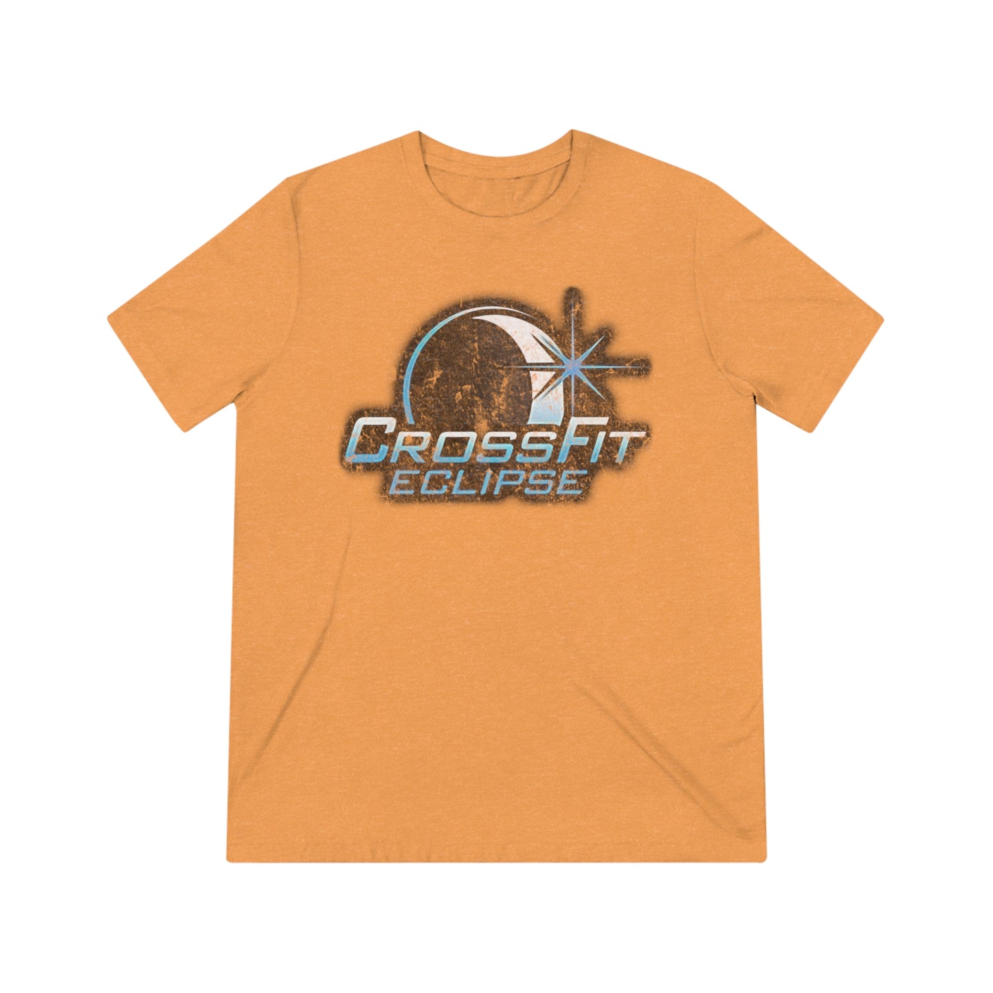 Distressed CrossFit Eclipse Unisex Triblend Tee