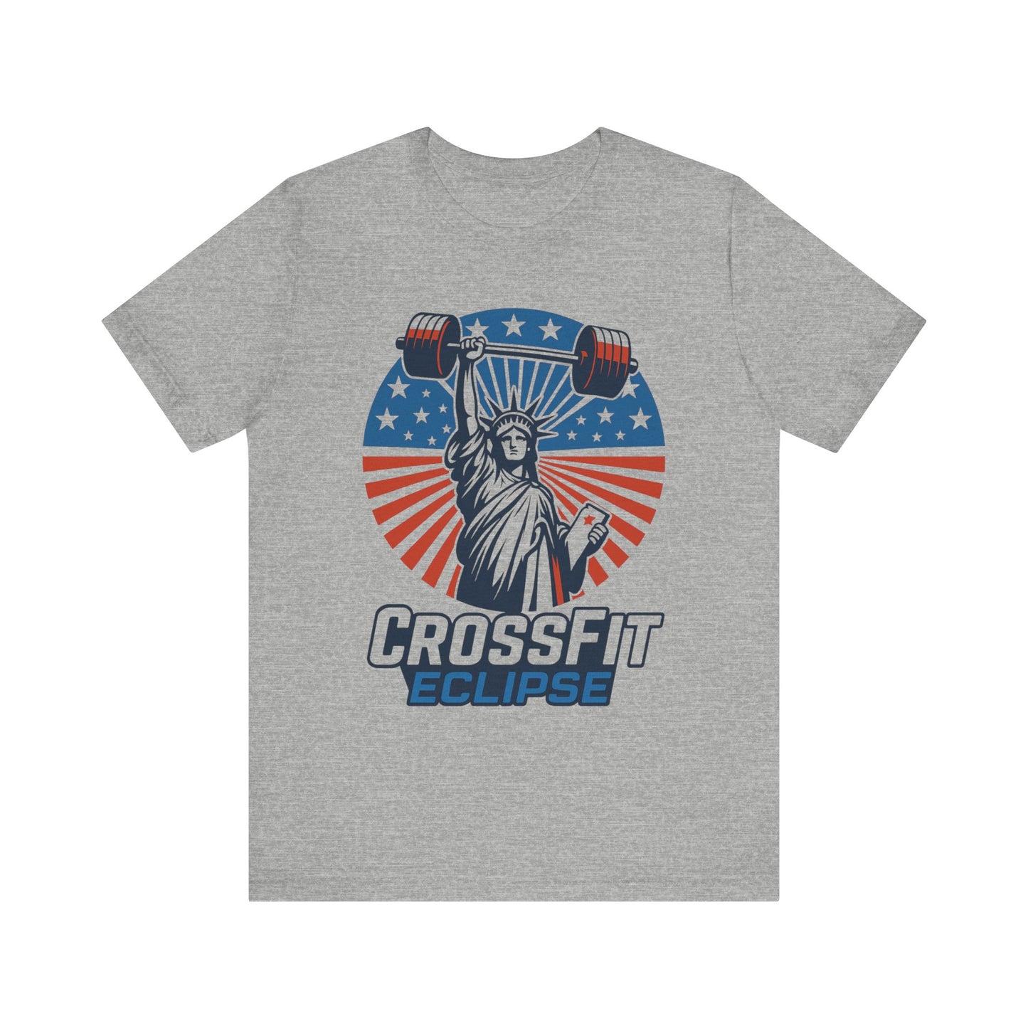 Liberty CrossFit Tee - Fitness Shirt, Gym Apparel, Sportswear, Motivational Clothing, Gift for Athletes