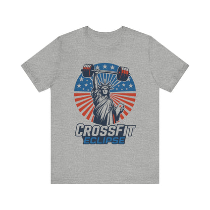 Liberty CrossFit Tee - Fitness Shirt, Gym Apparel, Sportswear, Motivational Clothing, Gift for Athletes