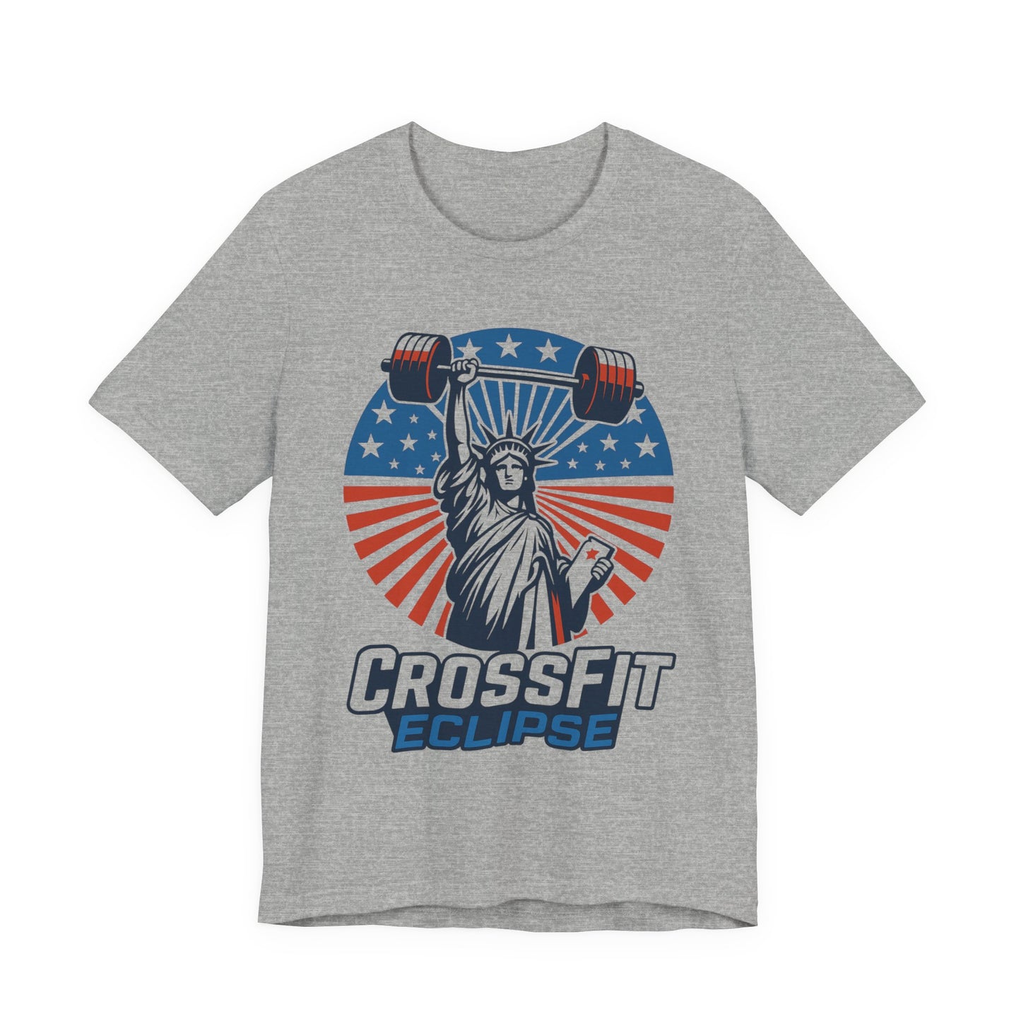 Liberty CrossFit Tee - Fitness Shirt, Gym Apparel, Sportswear, Motivational Clothing, Gift for Athletes