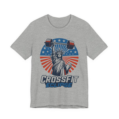 Liberty CrossFit Tee - Fitness Shirt, Gym Apparel, Sportswear, Motivational Clothing, Gift for Athletes