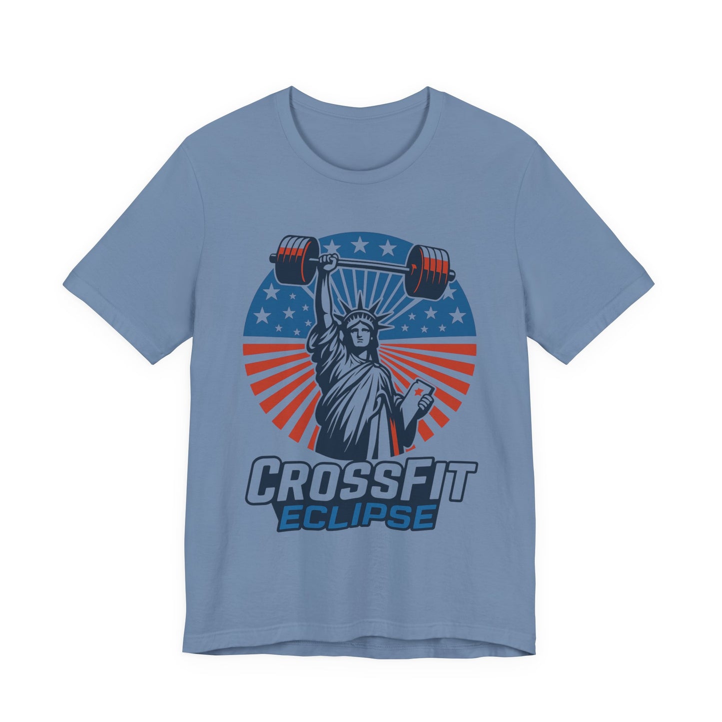Liberty CrossFit Tee - Fitness Shirt, Gym Apparel, Sportswear, Motivational Clothing, Gift for Athletes