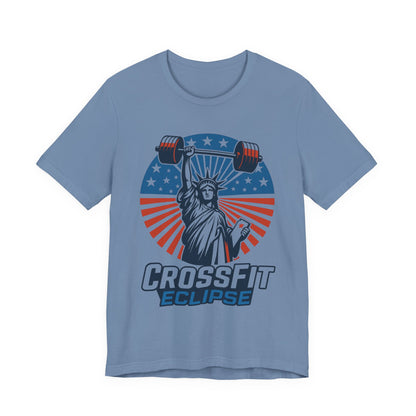 Liberty CrossFit Tee - Fitness Shirt, Gym Apparel, Sportswear, Motivational Clothing, Gift for Athletes