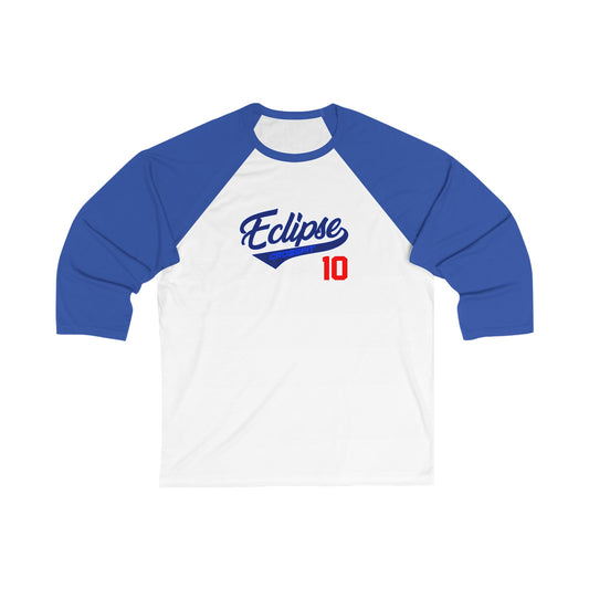 Eclipse Unisex 3\4 Sleeve Baseball Tee