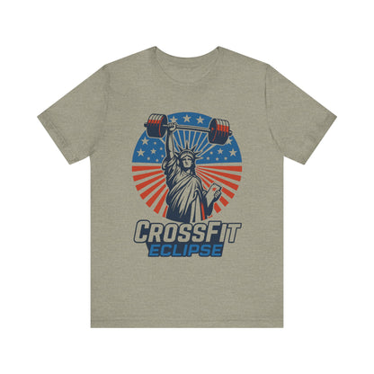 Liberty CrossFit Tee - Fitness Shirt, Gym Apparel, Sportswear, Motivational Clothing, Gift for Athletes