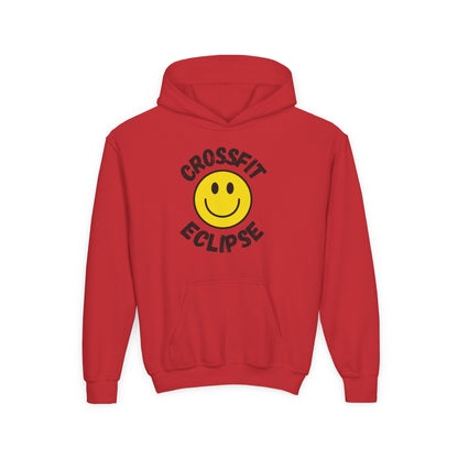 Smiley Face Youth Heavy Blend Hooded Sweatshirt
