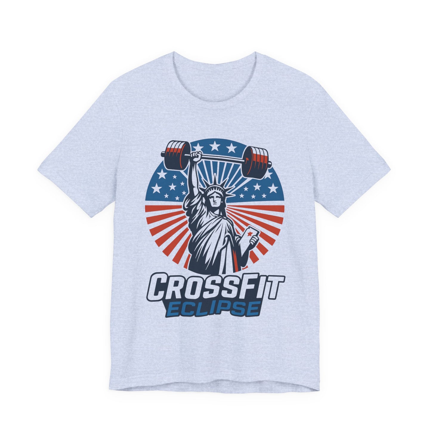 Liberty CrossFit Tee - Fitness Shirt, Gym Apparel, Sportswear, Motivational Clothing, Gift for Athletes