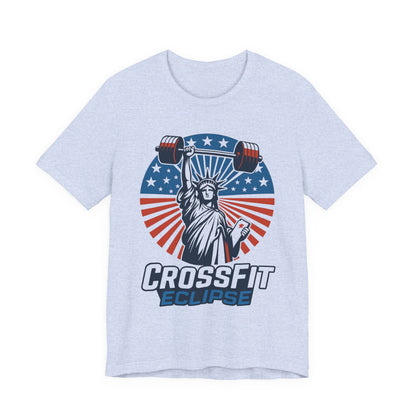 Liberty CrossFit Tee - Fitness Shirt, Gym Apparel, Sportswear, Motivational Clothing, Gift for Athletes