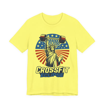 Liberty CrossFit Tee - Fitness Shirt, Gym Apparel, Sportswear, Motivational Clothing, Gift for Athletes