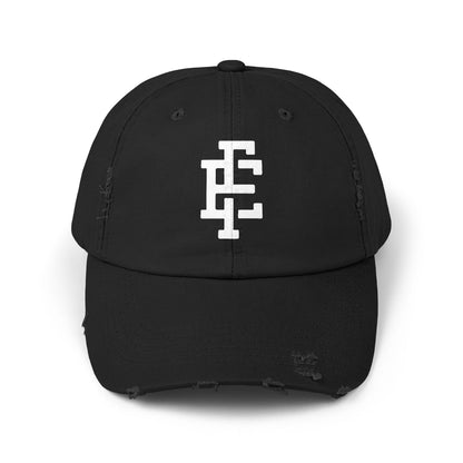 Eclipse Fitness Monogram Unisex Distressed Cap