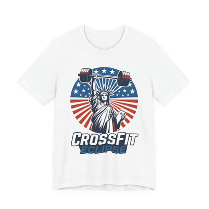 Liberty CrossFit Tee - Fitness Shirt, Gym Apparel, Sportswear, Motivational Clothing, Gift for Athletes