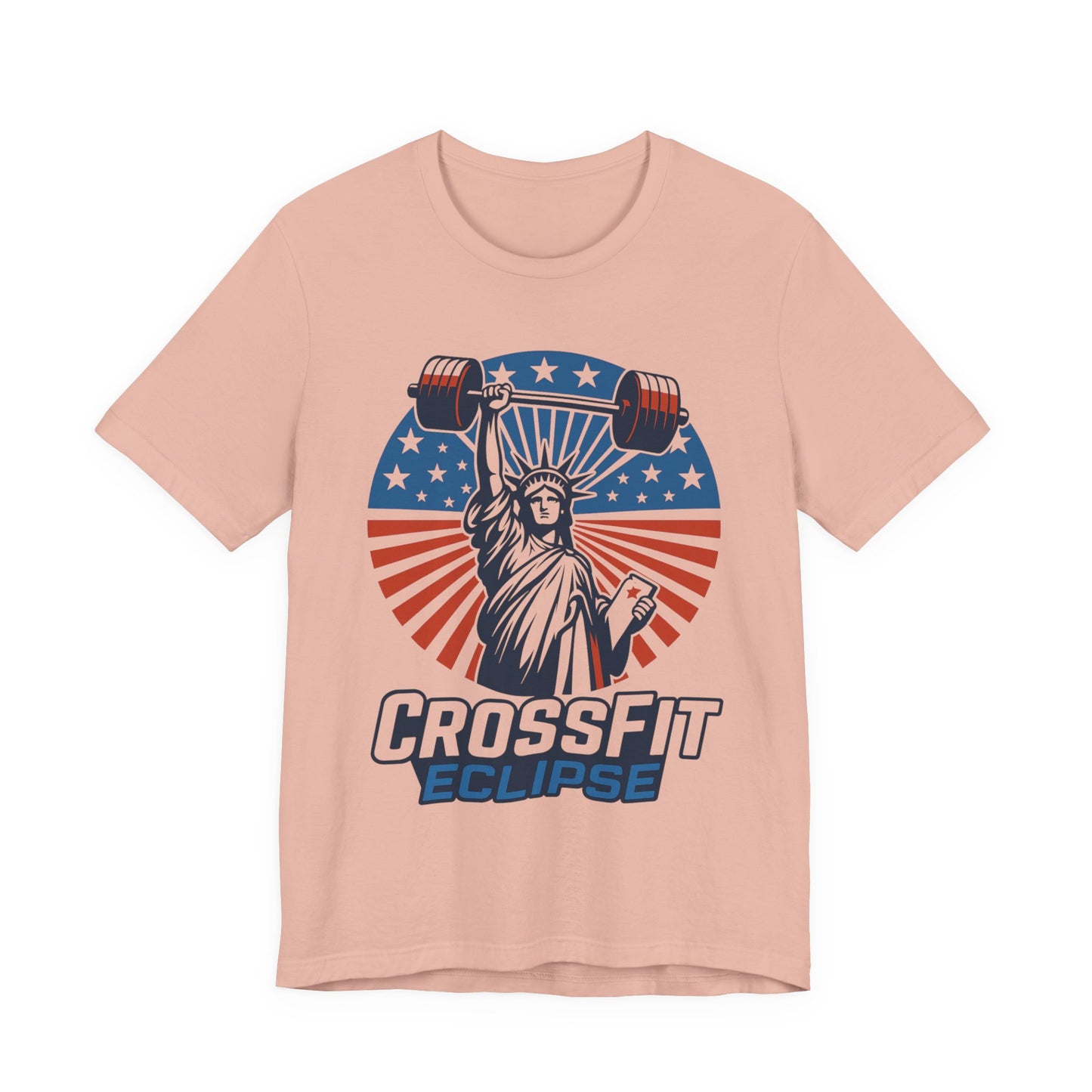 Liberty CrossFit Tee - Fitness Shirt, Gym Apparel, Sportswear, Motivational Clothing, Gift for Athletes