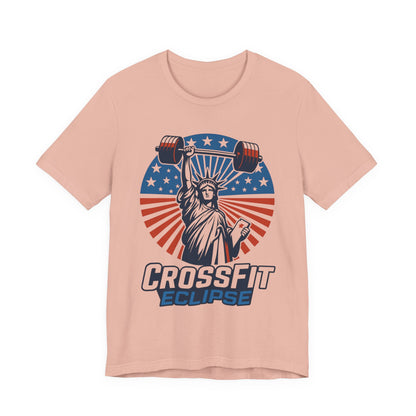 Liberty CrossFit Tee - Fitness Shirt, Gym Apparel, Sportswear, Motivational Clothing, Gift for Athletes
