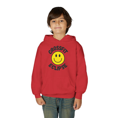 Smiley Face Youth Heavy Blend Hooded Sweatshirt