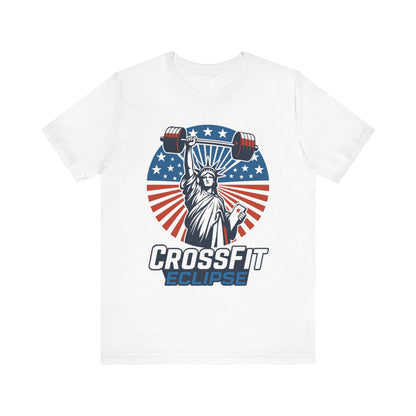 Liberty CrossFit Tee - Fitness Shirt, Gym Apparel, Sportswear, Motivational Clothing, Gift for Athletes