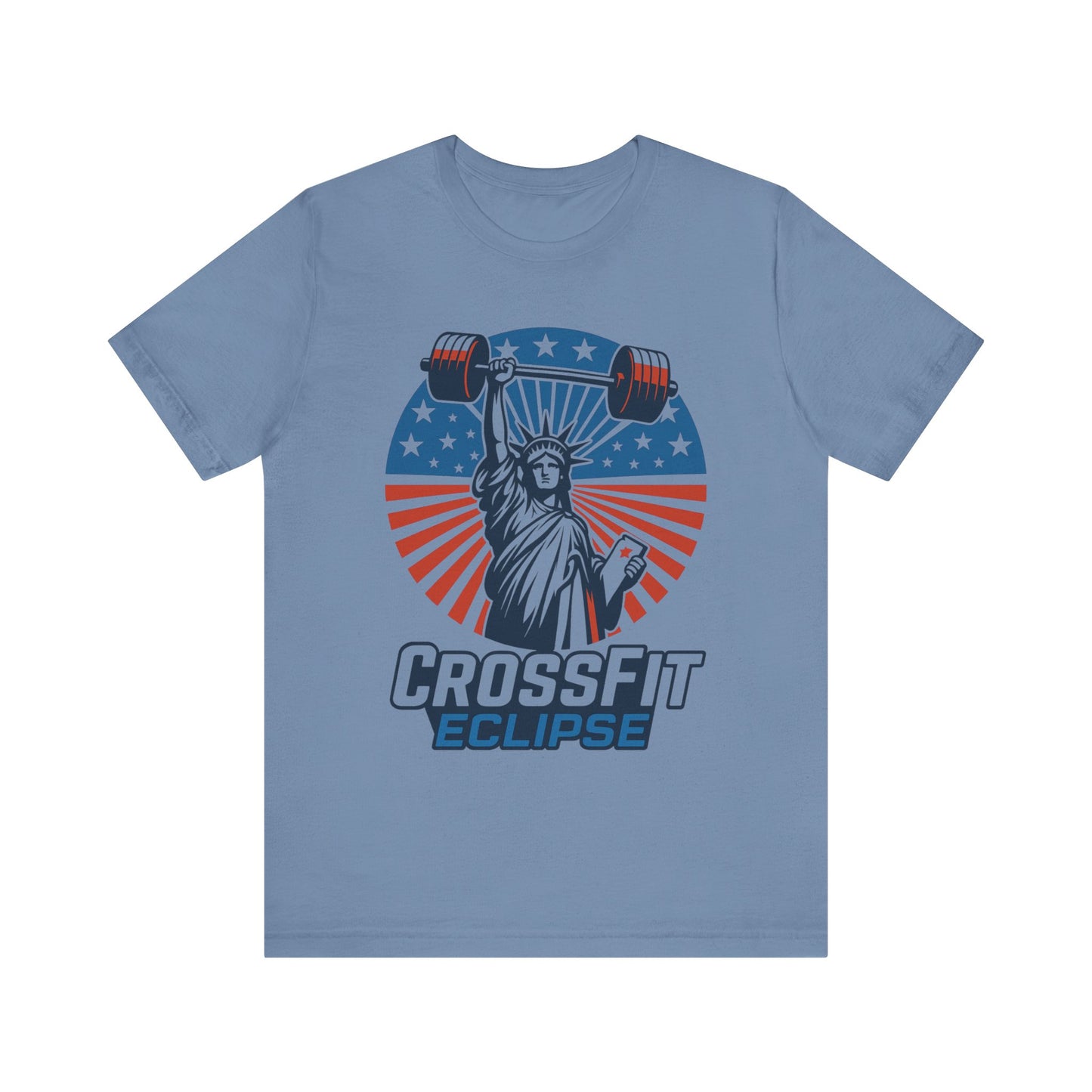 Liberty CrossFit Tee - Fitness Shirt, Gym Apparel, Sportswear, Motivational Clothing, Gift for Athletes