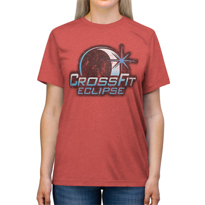 Distressed CrossFit Eclipse Unisex Triblend Tee