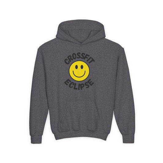 Smiley Face Youth Heavy Blend Hooded Sweatshirt