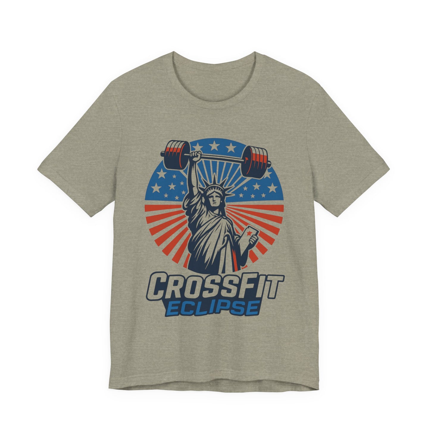 Liberty CrossFit Tee - Fitness Shirt, Gym Apparel, Sportswear, Motivational Clothing, Gift for Athletes