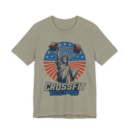 Liberty CrossFit Tee - Fitness Shirt, Gym Apparel, Sportswear, Motivational Clothing, Gift for Athletes