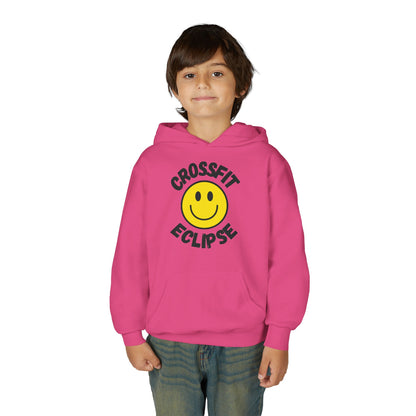 Smiley Face Youth Heavy Blend Hooded Sweatshirt