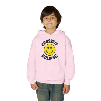 Smiley Face Youth Heavy Blend Hooded Sweatshirt
