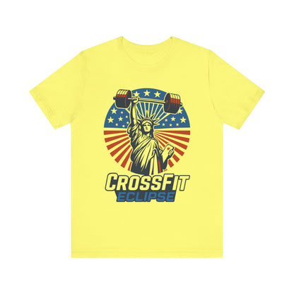 Liberty CrossFit Tee - Fitness Shirt, Gym Apparel, Sportswear, Motivational Clothing, Gift for Athletes