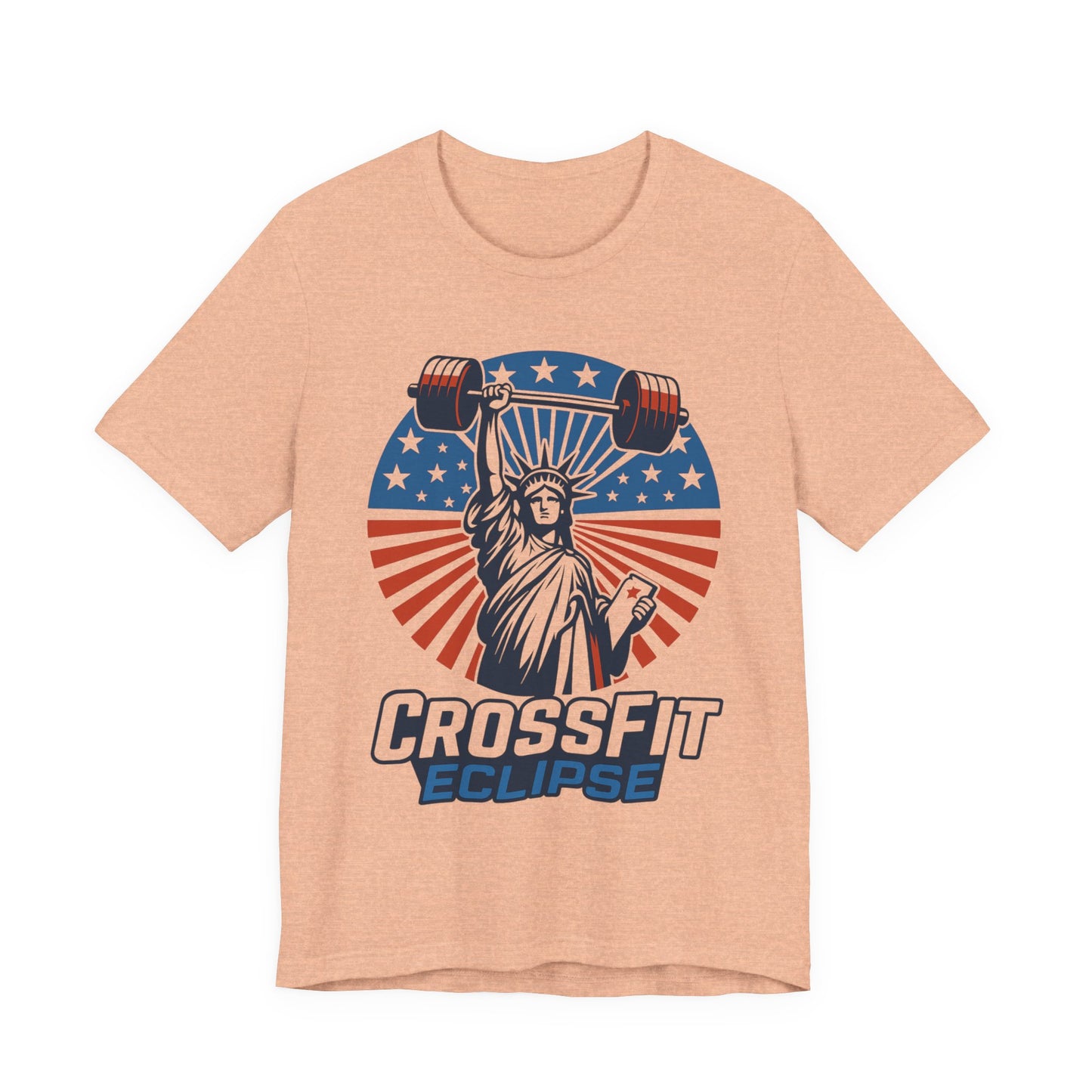 Liberty CrossFit Tee - Fitness Shirt, Gym Apparel, Sportswear, Motivational Clothing, Gift for Athletes