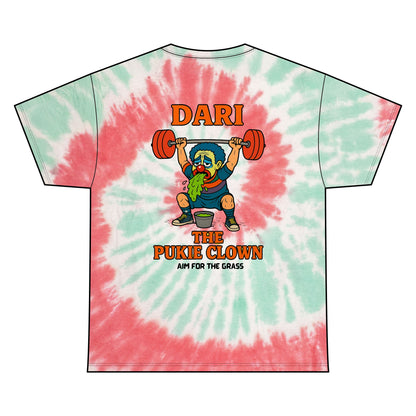 Dari the Pukie Clown Tie Dye Tee