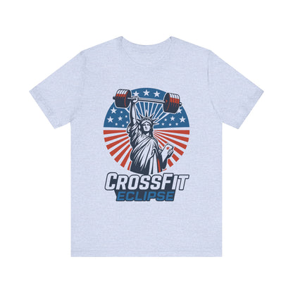 Liberty CrossFit Tee - Fitness Shirt, Gym Apparel, Sportswear, Motivational Clothing, Gift for Athletes