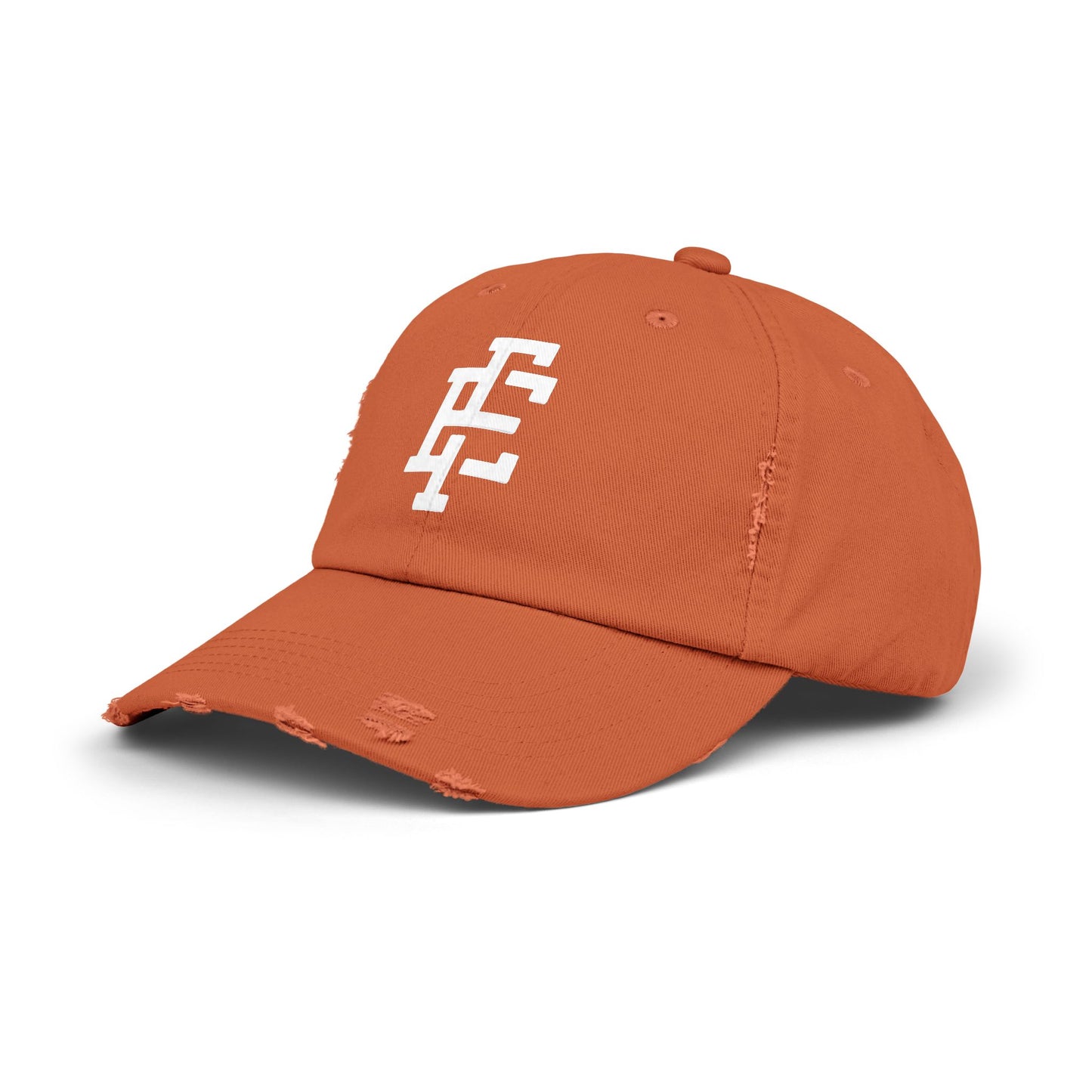 Eclipse Fitness Monogram Unisex Distressed Cap