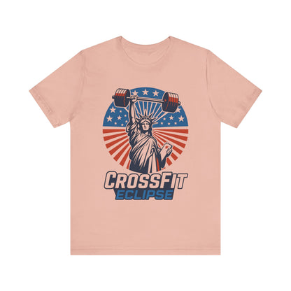 Liberty CrossFit Tee - Fitness Shirt, Gym Apparel, Sportswear, Motivational Clothing, Gift for Athletes