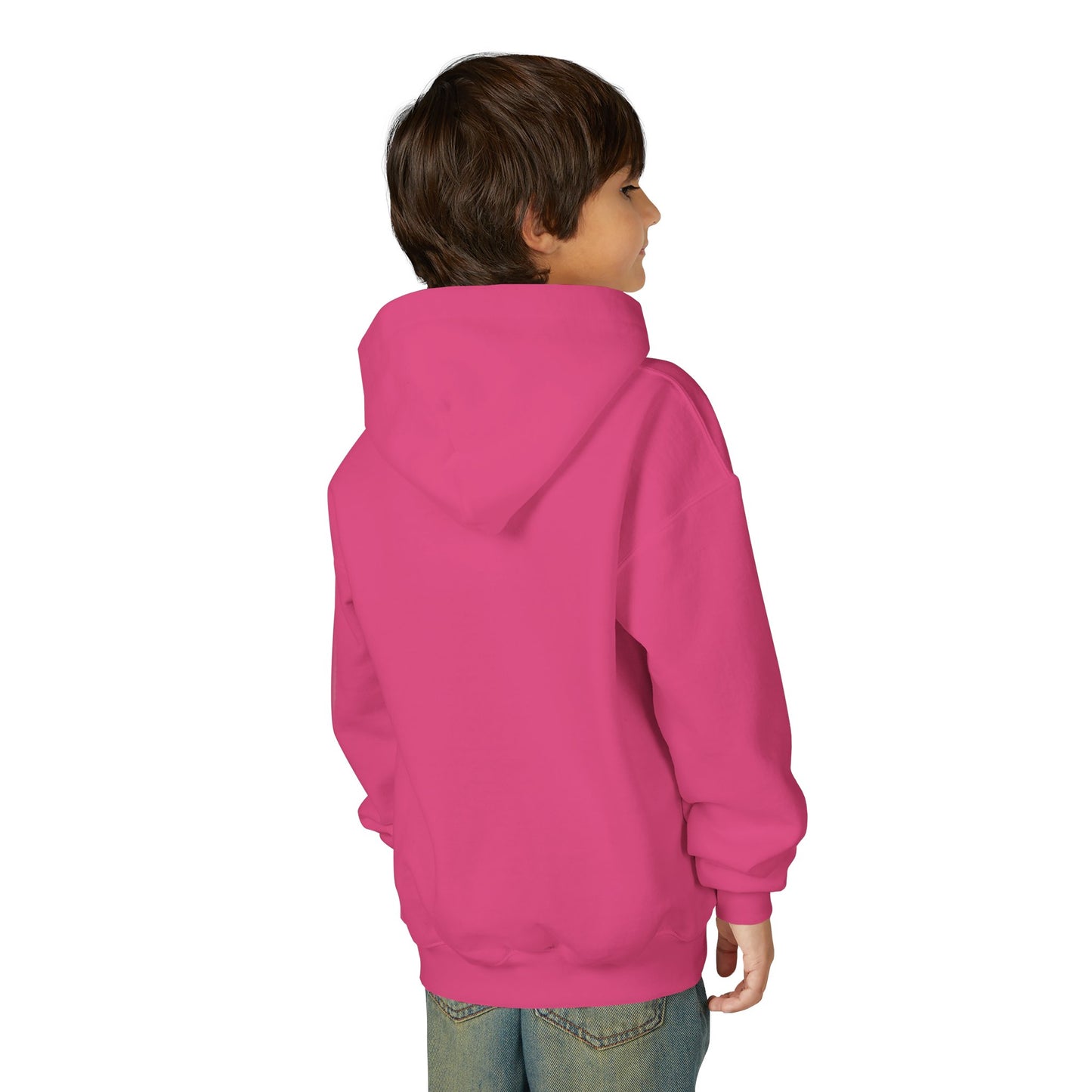 Smiley Face Youth Heavy Blend Hooded Sweatshirt