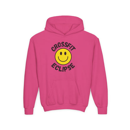 Smiley Face Youth Heavy Blend Hooded Sweatshirt