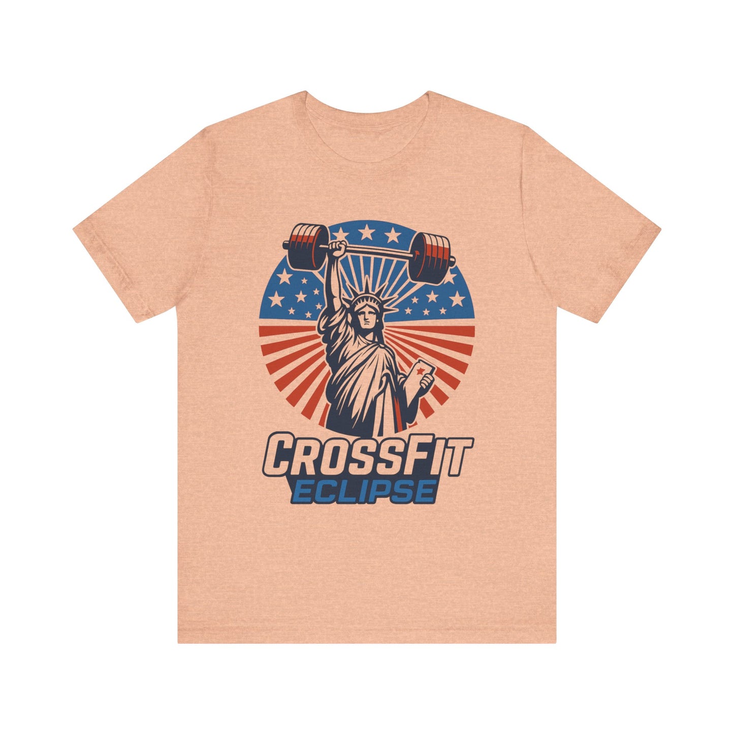 Liberty CrossFit Tee - Fitness Shirt, Gym Apparel, Sportswear, Motivational Clothing, Gift for Athletes