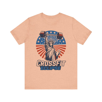 Liberty CrossFit Tee - Fitness Shirt, Gym Apparel, Sportswear, Motivational Clothing, Gift for Athletes