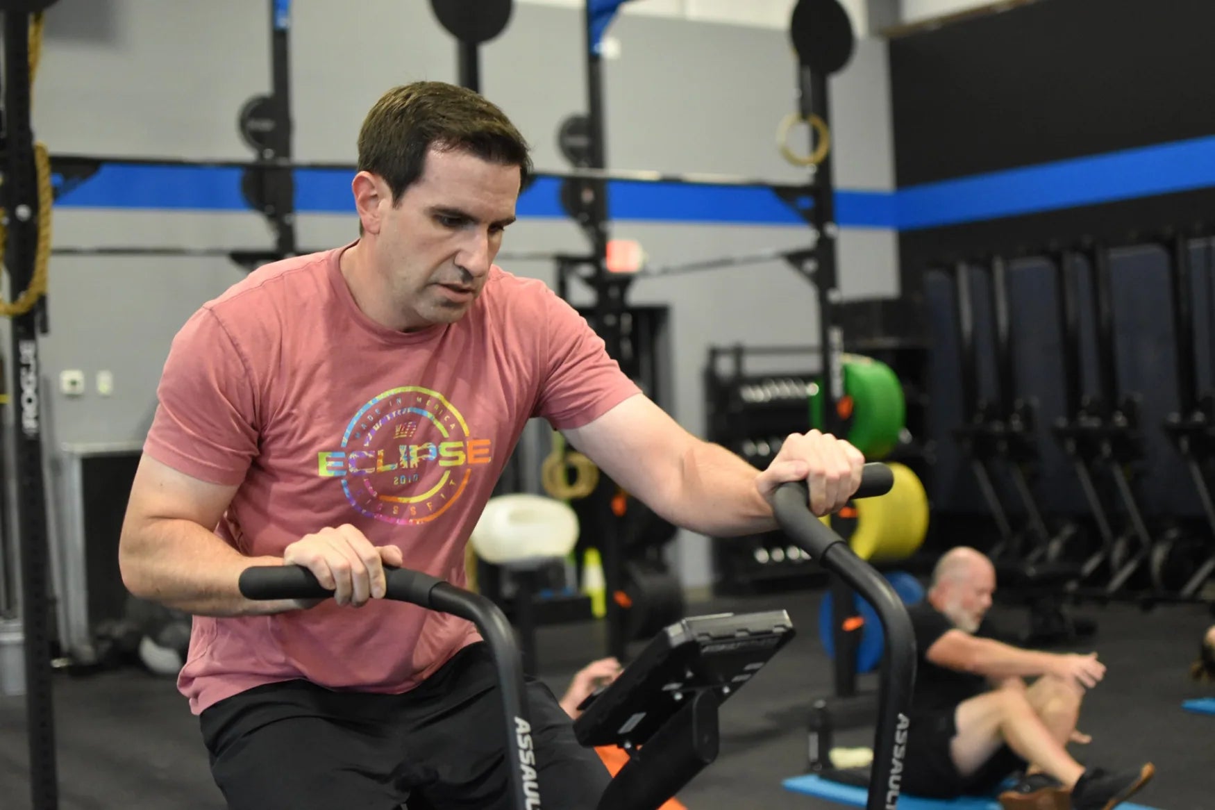 CrossFit Eclipse member wearing apparel